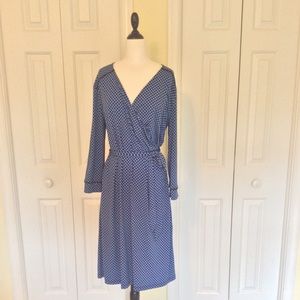 Jones New York signature faux wrap dress